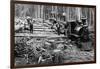 Loggers and Logging Locomotive-null-Framed Photographic Print