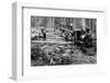 Loggers and Logging Locomotive-null-Framed Photographic Print