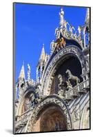 Loggia dei Cavalli, Basilica San Marco, Venice, UNESCO World Heritage Site, Veneto, Italy, Europe-Eleanor Scriven-Mounted Photographic Print