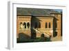 Loggia Facing Garden-null-Framed Giclee Print