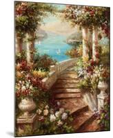 Loggia Fiori-Axiano-Mounted Art Print