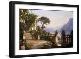 Loggia Fra Como-Carl Frederic Aagaard-Framed Premium Giclee Print