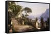 Loggia Fra Como-Carl Frederic Aagaard-Framed Stretched Canvas