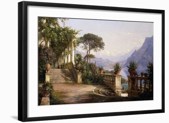 Loggia Fra Como-Carl Frederic Aagaard-Framed Giclee Print