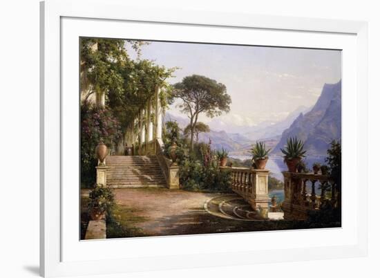 Loggia Fra Como-Carl Frederic Aagaard-Framed Premium Giclee Print