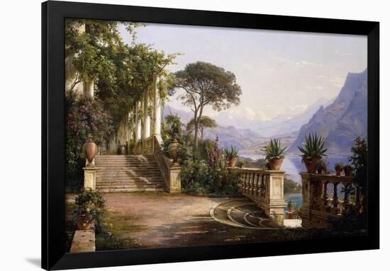 Loggia Fra Como-Carl Frederic Aagaard-Framed Giclee Print