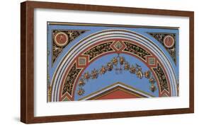 Loggia in the Vatican II (detail)-Raphael-Framed Art Print