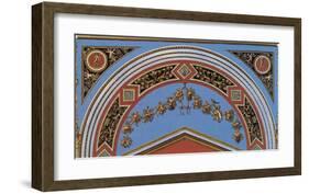 Loggia in the Vatican II (detail)-Raphael-Framed Art Print