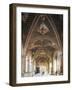 Loggia on First Floor, Palazzo Del Bargello, Florence, Italy, 13th Century-null-Framed Giclee Print