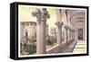 Loggia Overlooking El Prado-null-Framed Stretched Canvas