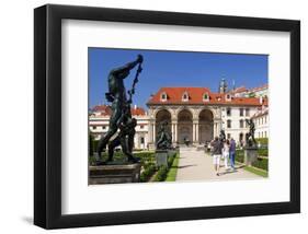 Loggia Sala Terrana at Wallenstein Garden of Wallenstein Palace at Prague-null-Framed Art Print