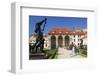 Loggia Sala Terrana at Wallenstein Garden of Wallenstein Palace at Prague-null-Framed Art Print