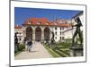 Loggia Sala Terrana at Wallenstein Garden of Wallenstein Palace at Prague-null-Mounted Art Print