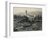 Logging Mill, Circa 1929-Asahel Curtis-Framed Giclee Print