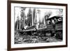 Logging Train-Clark Kinsey-Framed Premium Giclee Print