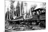 Logging Train-Clark Kinsey-Mounted Premium Giclee Print