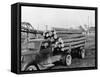 Logging Truck at Sawmill-R. Mattoon-Framed Stretched Canvas