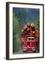 Logging Truck Loaded with Logs-David Nunuk-Framed Premium Photographic Print