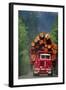 Logging Truck Loaded with Logs-David Nunuk-Framed Premium Photographic Print