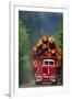Logging Truck Loaded with Logs-David Nunuk-Framed Photographic Print