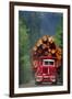 Logging Truck Loaded with Logs-David Nunuk-Framed Photographic Print