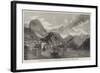 Loggio, on the Lake of Lugano-George Clarkson Stanfield-Framed Giclee Print