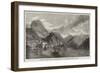 Loggio, on the Lake of Lugano-George Clarkson Stanfield-Framed Giclee Print