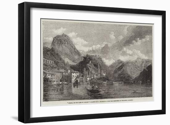 Loggio, on the Lake of Lugano-George Clarkson Stanfield-Framed Giclee Print