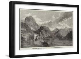 Loggio, on the Lake of Lugano-George Clarkson Stanfield-Framed Giclee Print