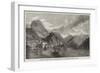 Loggio, on the Lake of Lugano-George Clarkson Stanfield-Framed Giclee Print