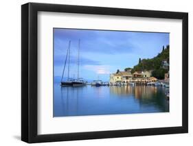 Loggos Harbour, Paxos, the Ionian Islands, Greek Islands, Greece, Europe-Neil Farrin-Framed Photographic Print