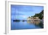 Loggos Harbour, Paxos, the Ionian Islands, Greek Islands, Greece, Europe-Neil Farrin-Framed Photographic Print