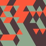 Seamless Pattern Of Geometric Shapes-Login-Art Print