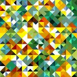 Abstract Geometrical 3D Background. Can Be Used for Wallpaper, Web Page Background, Web Banners.-Login-Art Print