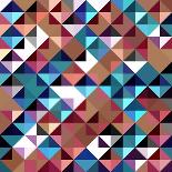 Seamless Geometric Background. Mosaic. Abstract Vector Illustration. Can Be Used for Wallpaper, Web-Login-Art Print