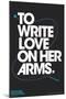 Logo -To Write Love-null-Mounted Poster