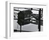 Logs, Building, Water, 1982-Brett Weston-Framed Photographic Print