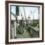 Lohals (Denmark), the Jetty-Leon, Levy et Fils-Framed Photographic Print