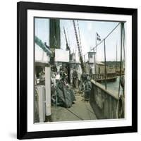 Lohals (Denmark), the Jetty-Leon, Levy et Fils-Framed Photographic Print