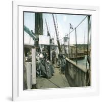 Lohals (Denmark), the Jetty-Leon, Levy et Fils-Framed Photographic Print