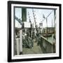 Lohals (Denmark), the Jetty-Leon, Levy et Fils-Framed Photographic Print