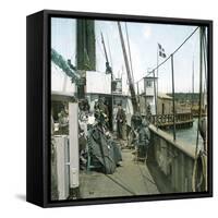 Lohals (Denmark), the Jetty-Leon, Levy et Fils-Framed Stretched Canvas