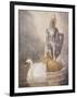 Lohengrin Arrives in a Boat Drawn by Elsa's Brother Godfrey-Norman Price-Framed Photographic Print