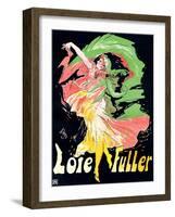 Loïe Fuller', 1897-Jules Chéret-Framed Giclee Print