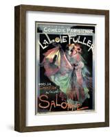 Loïe Fuller as Salomé, 1895-Georges de Feure-Framed Giclee Print