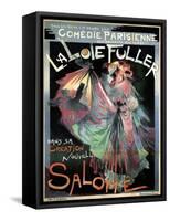 Loïe Fuller as Salomé, 1895-Georges de Feure-Framed Stretched Canvas