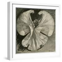 Loïe Fuller at the Folies Bergère by Théophile Steinlen-Theophile Alexandre Steinlen-Framed Giclee Print