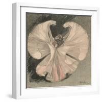Loie Fuller (Mary Louise Fuller) American Dancer at the Folies Bergere Paris-Th?ophile Alexandre Steinlen-Framed Photographic Print