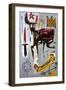 Loin-Jean-Michel Basquiat-Framed Giclee Print