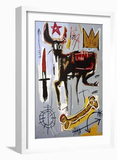 Loin-Jean-Michel Basquiat-Framed Giclee Print